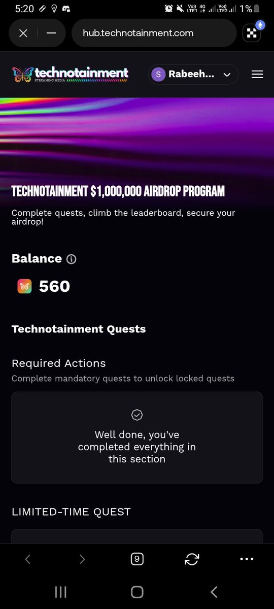 RabeehSumi87115's tweet image. Day.1
@_technotainment 
#_technotainment