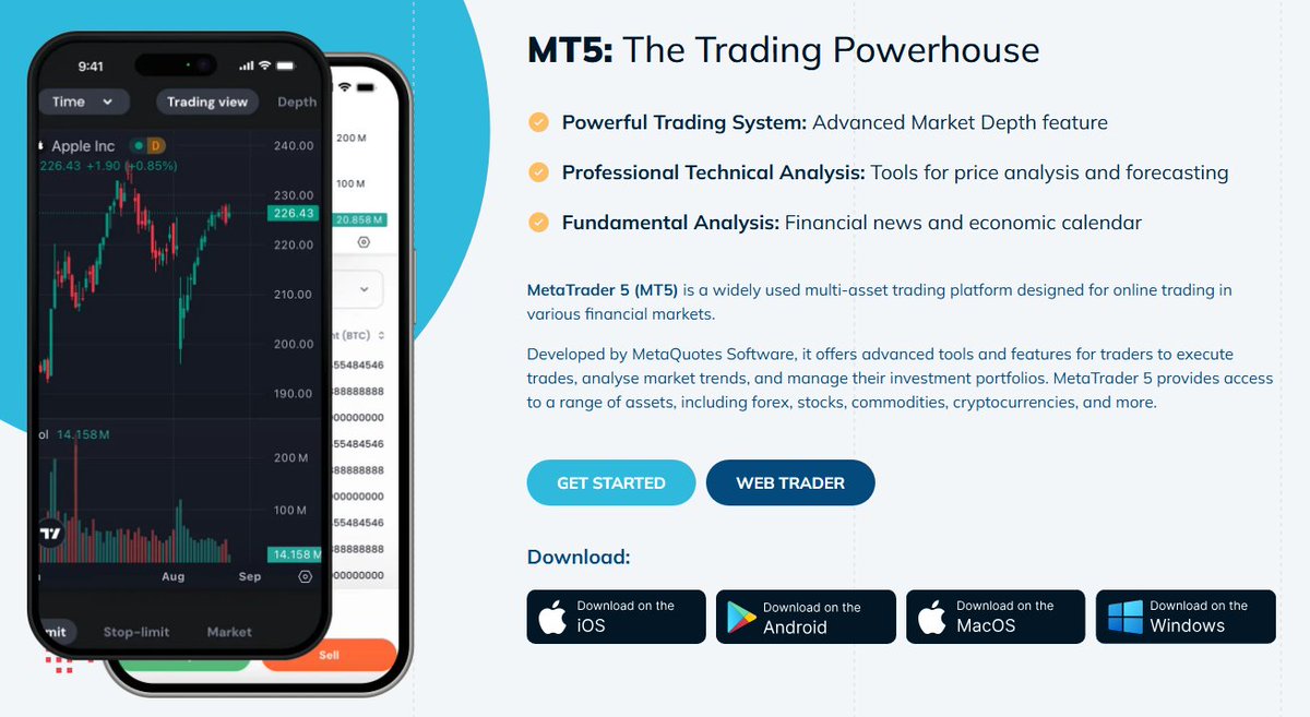 kieran__duff's tweet image. You know the industry is cooked when there&apos;s Brokers who don&apos;t even know what they&apos;re offering.

MT5 offering with a TradingView image? (awful edit too)

No Tier-1 regulatory licenses... shock.