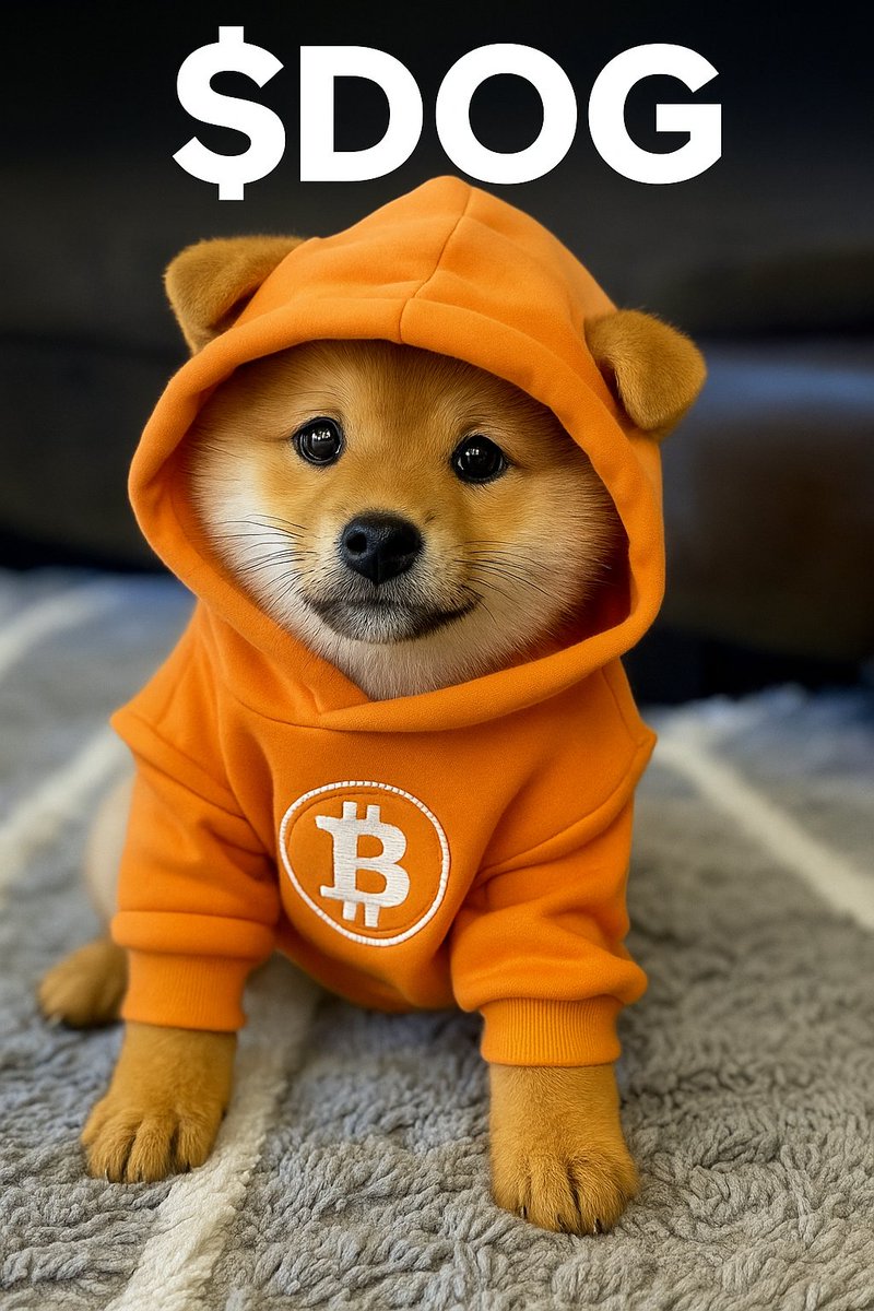 DOGPULSExbt's tweet photo. $DOG is the last memecoin standing.
No founders to rug.
No VC to dump.
No narrative needed.
Just Bitcoin + community = unstoppable.
$DOG isnโt competing with other coins.
Itโs outlasting them.
#DOGArmy #BitcoinMemecoin #Bitcoin https://t.co/sNjy8RCvhH