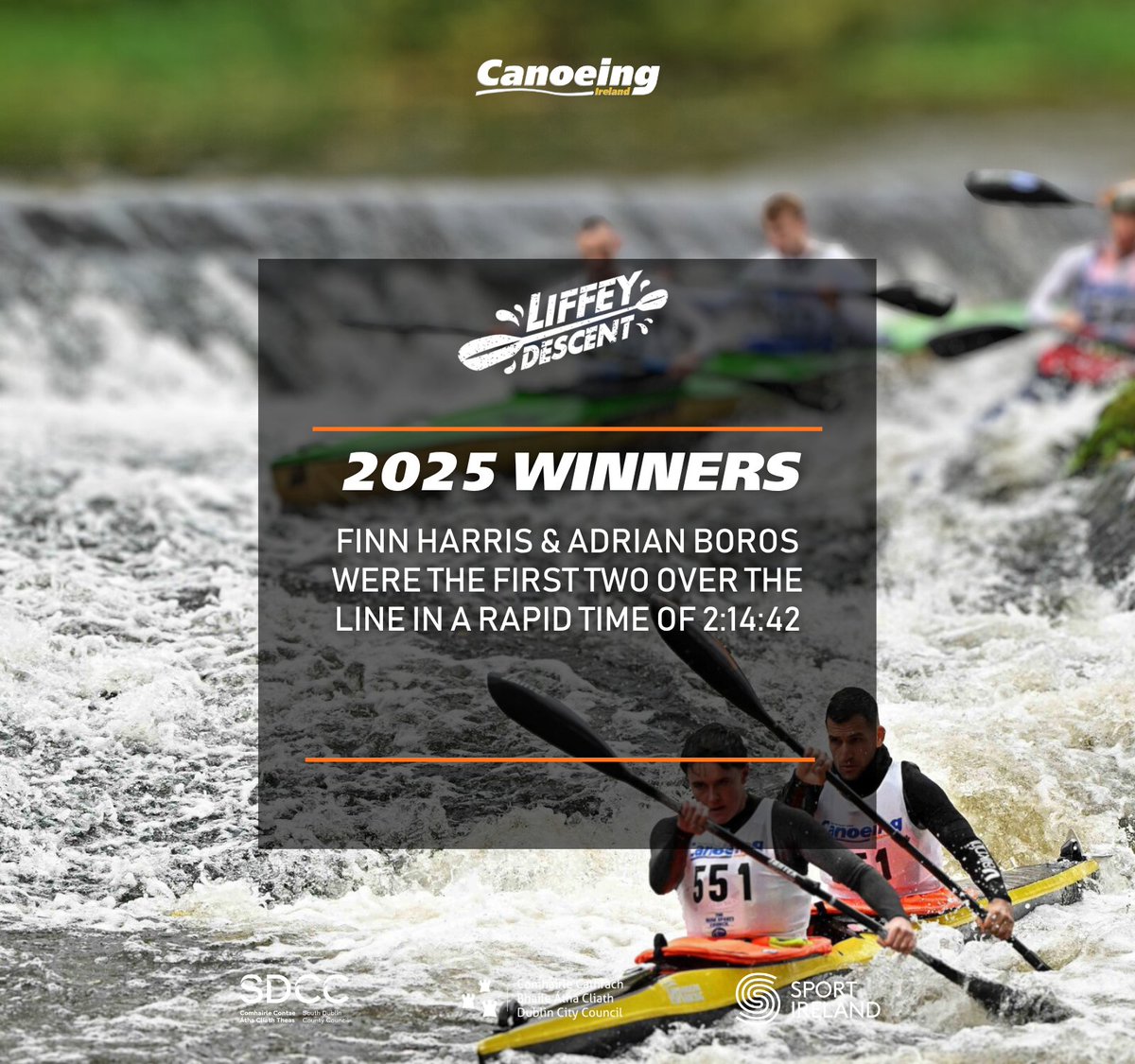 The 64th Liffey Descent exceeded expectations with increased participation, packed riverbanks, and an exhilarating atmosphere
Thanks to competitors, rescue crews, and volunteers for their dedication in making the event possible. Here’s to another memorable Descent next year!