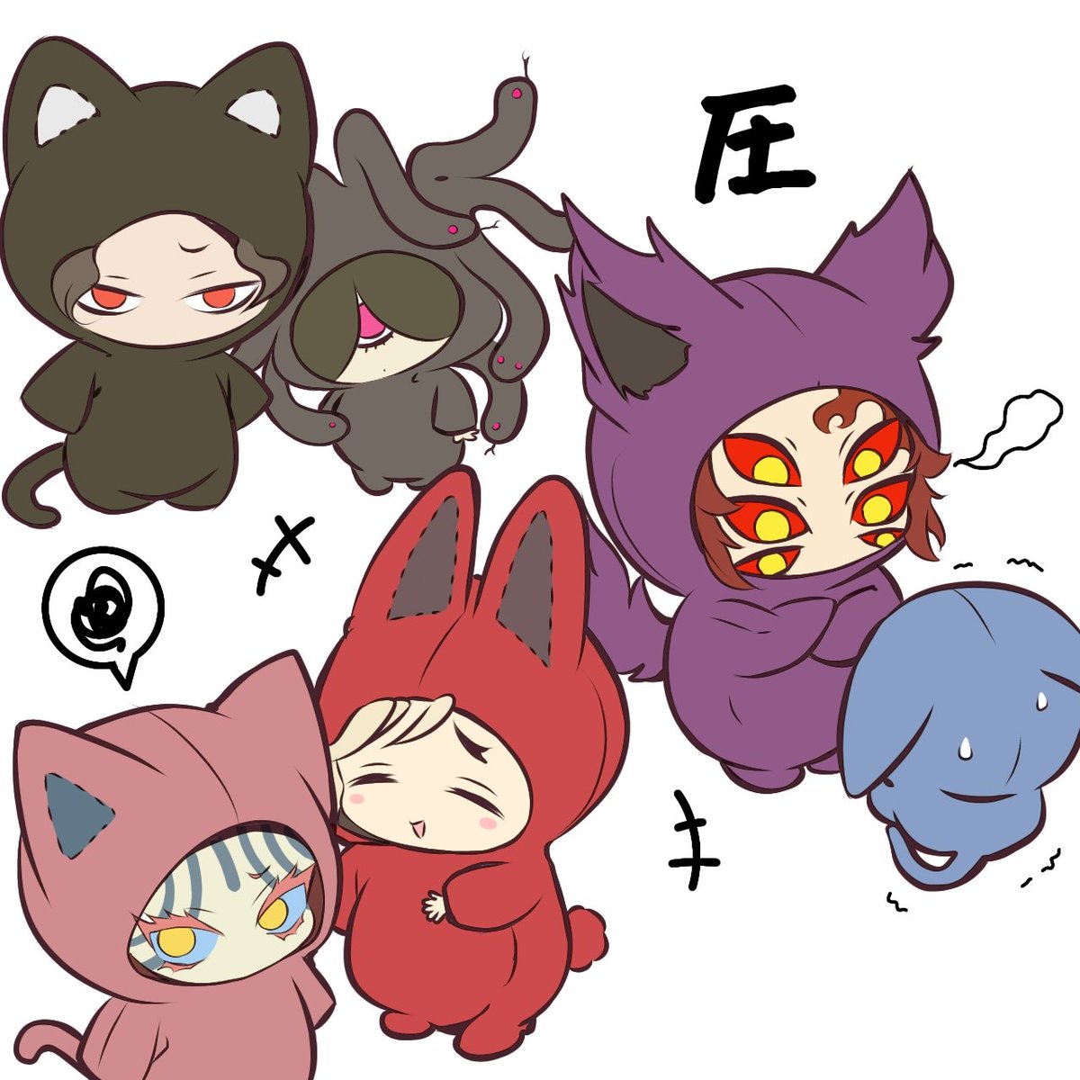 ラ〇ブみたいなちまケモぬいほしいrkgk