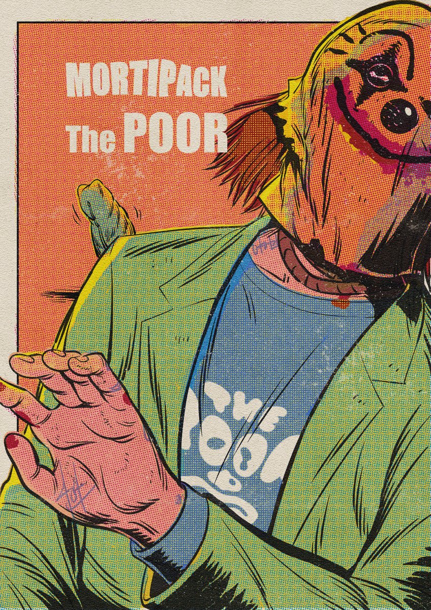 ⚠️ MORTIPACK活動レポート：今後の予定 ⚠️

デザフェスではご来場・応援、本当にありがとうございました！
本業のタスクを片付けつつ、少しずつですが動けるようになってきました😊

以下今後の予定
 1. 「The POOR」オンライン放出計画

来月上旬、The POORのネット販売 を予定しています。