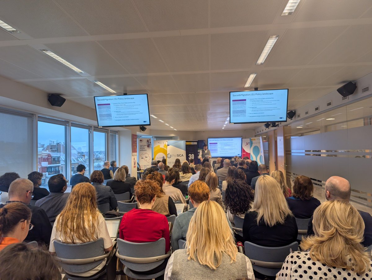 osmed_it's tweet image. L&apos;@ISPioV_ al Match making event organizzato a Bruxelles da @apre_it e altri National Contact Points europei. Un&apos;occasione di reciproca conoscenza, confronto e discussione sui temi del #Cluster2 di #HorizonEU