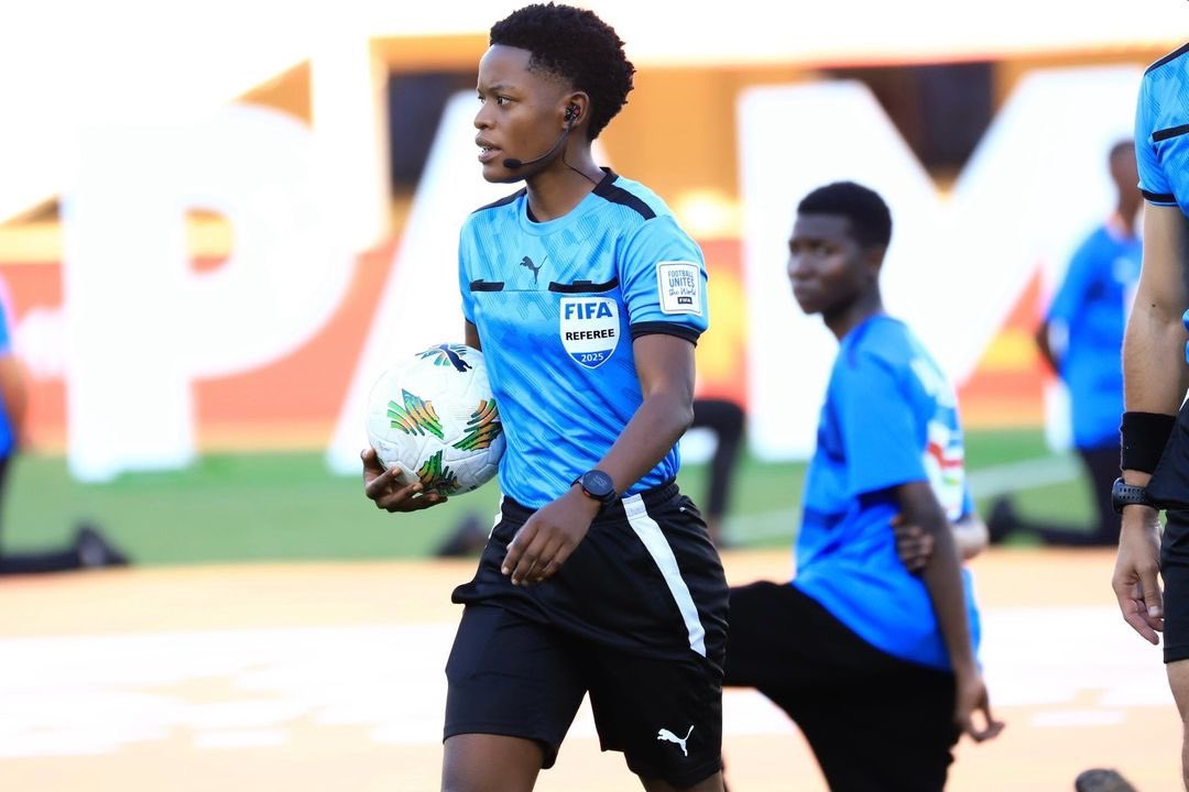 eddykenzoficial's tweet image. Congratulations our own Shamirah Nabadda on your win as Best Referee of The Year @CAF_Online Awards 2025