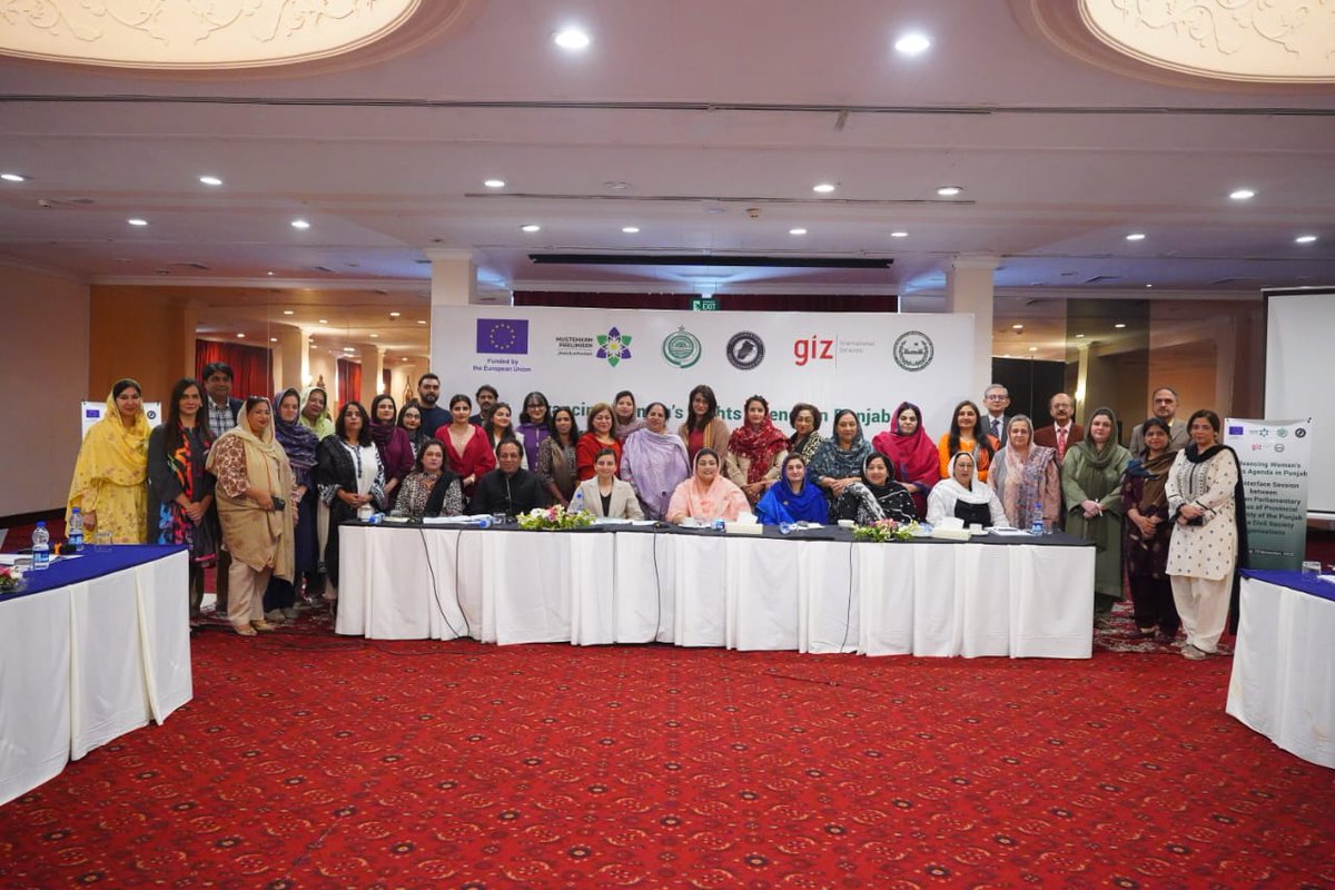 PIPS_GOV's tweet image. Advancing Women Rights Agenda in Punjab, An Interface Session                  Between Women Parliamentary Caucus of Provincial Assembly of the Punjab &amp;amp;the Civil Society Organizations 
Wednesday, 19th November, 2025