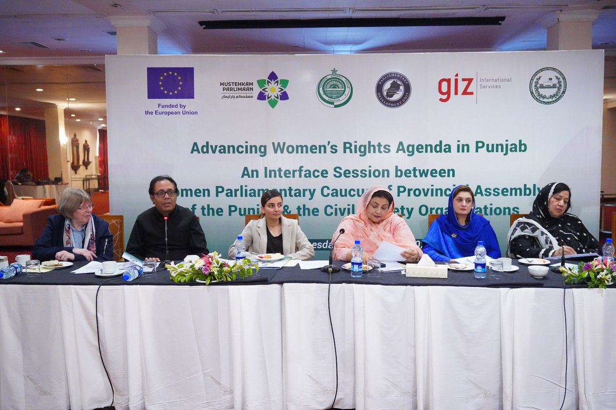 PIPS_GOV's tweet image. Advancing Women Rights Agenda in Punjab, An Interface Session                  Between Women Parliamentary Caucus of Provincial Assembly of the Punjab &amp;amp;the Civil Society Organizations 
Wednesday, 19th November, 2025