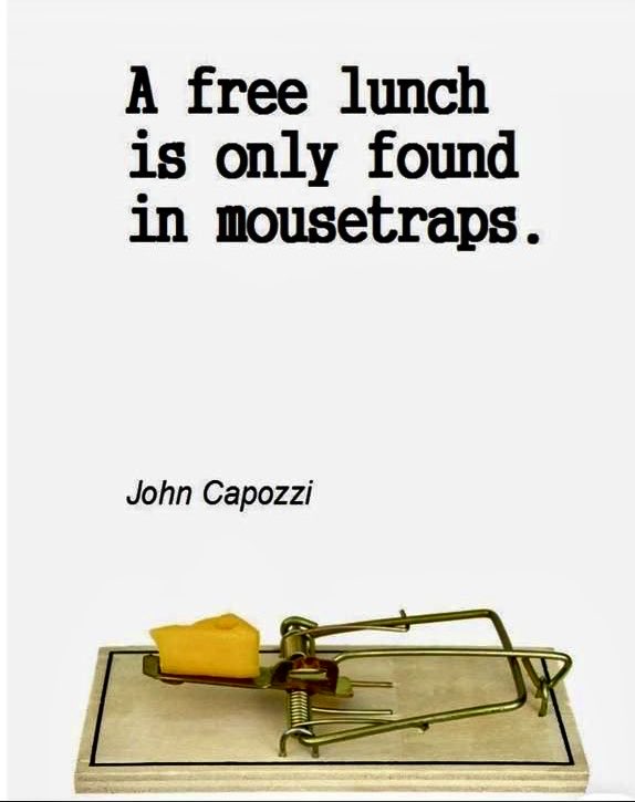 Prakashukla's tweet image. #Food for thought -

You get free lunch
only in mousetraps.

#management #economics #GDP