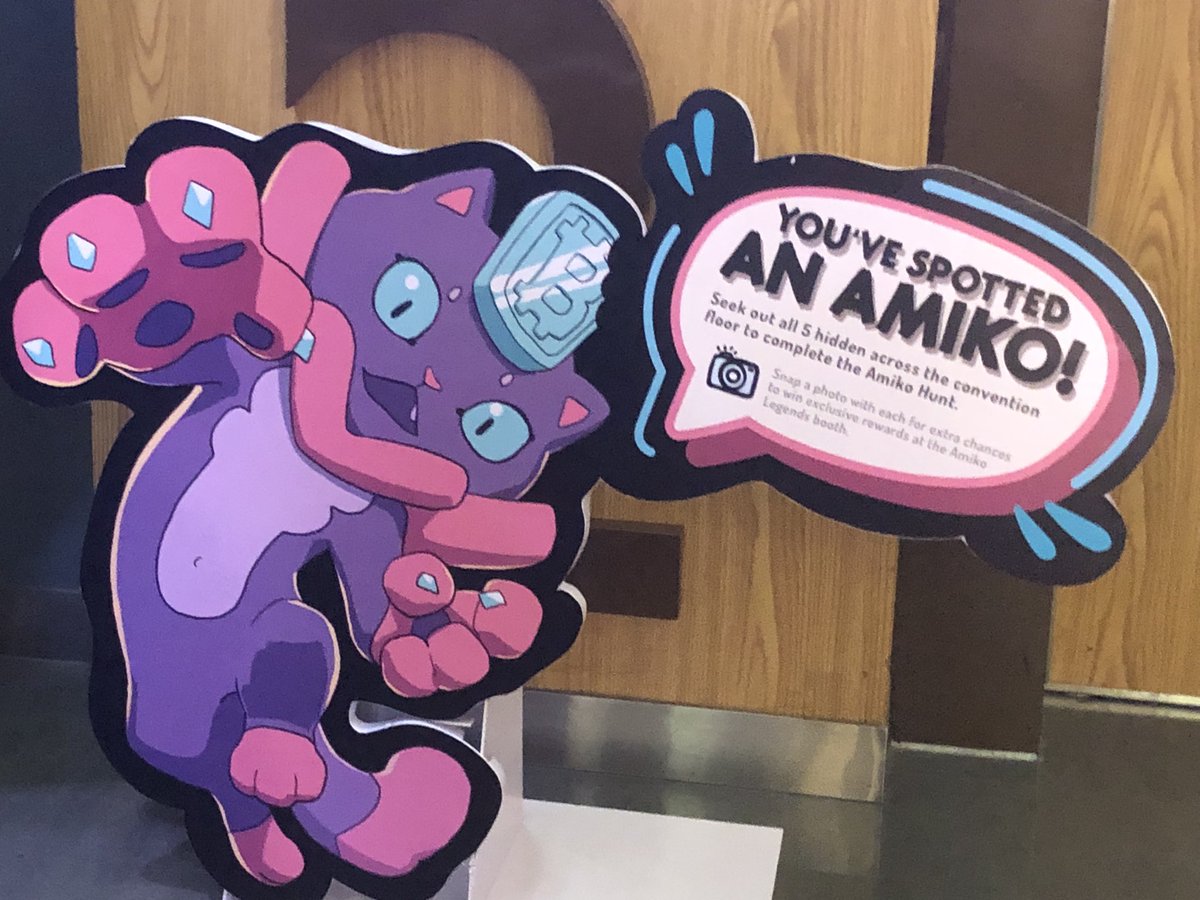 AuroryProject's tweet image. Day 1 at @YGGPlaySummit is a success!

Join us tomorrow to try Amiko Legends, use the claw machine, grab some merch, and find all the Amikos!