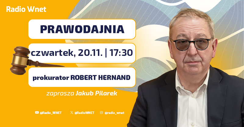 RadioWNET's tweet image. 🛑 Rząd Donalda Tuska łamie prawo mimo, że zapowiadał przywrócenie praworządności w Polsce. O przykładach postępowania niezgodnie z konstytucją możemy się dowiedzieć z programu Jakuba Pilarka na antenie Radia Wnet - „Prawodajnia”. Jego dzisiejszym gościem będzie prokurator Robert…