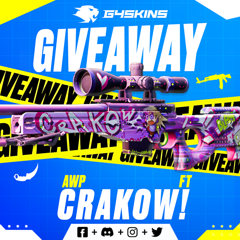 g4skinsdotcom's tweet image. 🎉Want to get a FREE skin?👇

🎁AWP | CRAKOW! | FT🎁

To enter:
✅ Like our fanpage
✅ Join our Discord discord.gg/SPnH9D68SE - write your discord name in the comments👇
✅ Follow X x.com/g4skinsdotcom
✅ Follow our Instagram instagram.com/official_g4ski…
✅ Include proof in the…