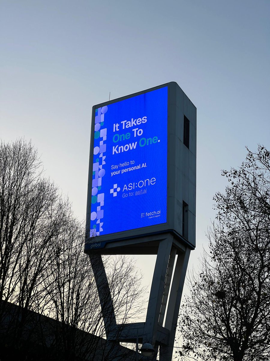 ImperialIdeas's tweet image. 😍 Excited about the possibilities of #AgenticAI? Our partners @Fetch_ai are hitting the streets of London with their new campaign to highlight their innovative new platforms, such as ASI:One: hubs.ly/Q03VbxsY0
 
💻🙋ASI:One is a customisable personal AI designed to learn…