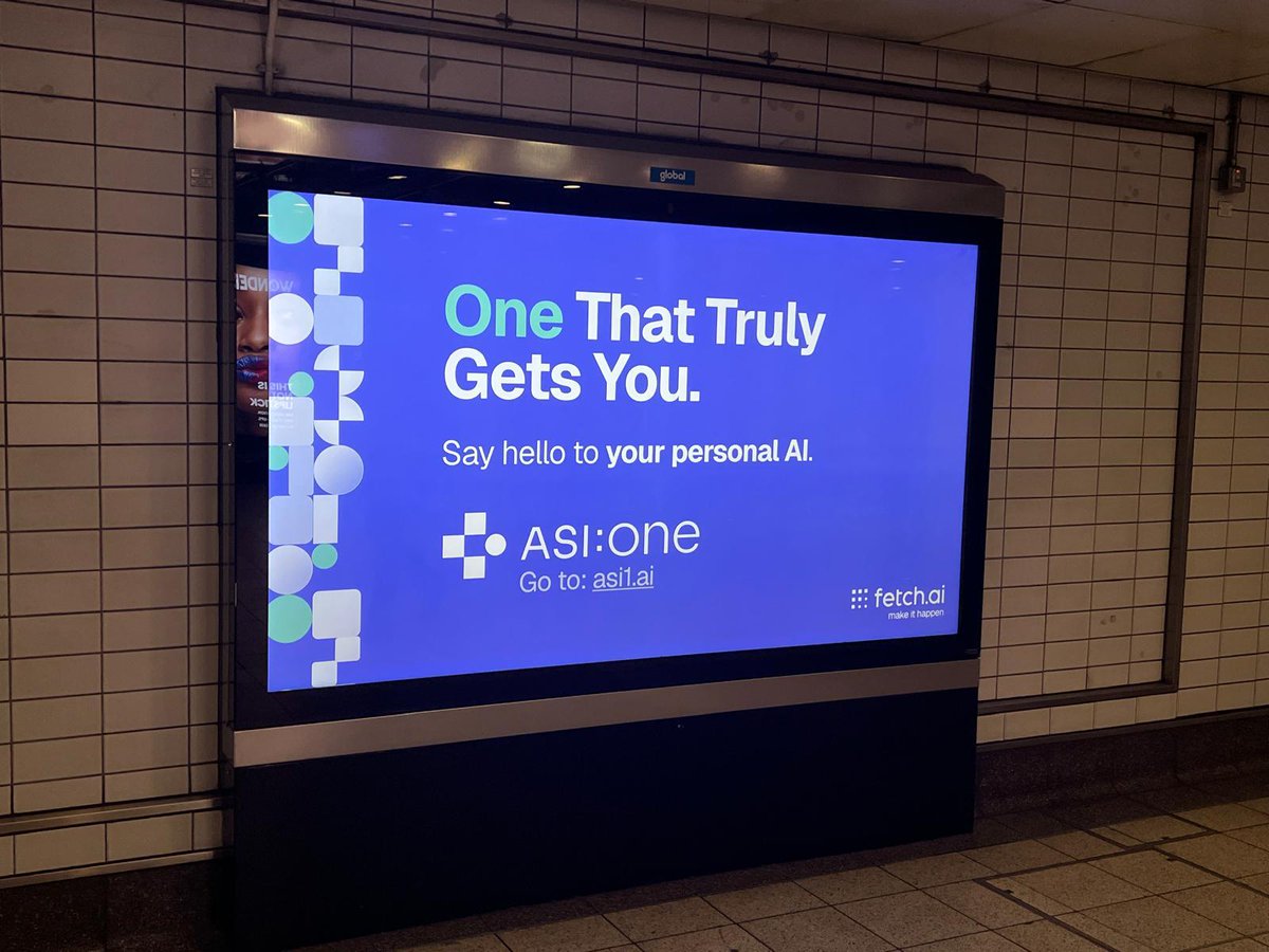 ImperialIdeas's tweet image. 😍 Excited about the possibilities of #AgenticAI? Our partners @Fetch_ai are hitting the streets of London with their new campaign to highlight their innovative new platforms, such as ASI:One: hubs.ly/Q03VbxsY0
 
💻🙋ASI:One is a customisable personal AI designed to learn…
