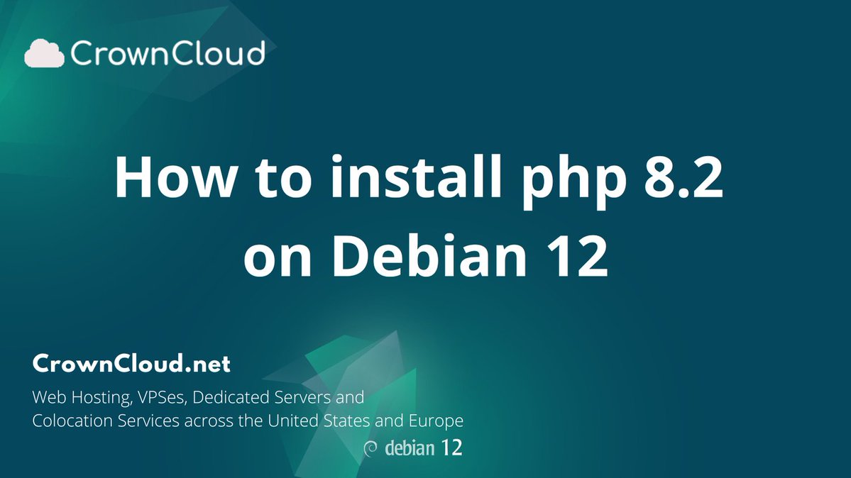 crownclouds's tweet image. Need PHP 8.2 on Debian 12?
Our step-by-step guide makes the installation simple and developer-ready 

wiki.crowncloud.net/?How_to_instal…

#WebHosting #PHP82 #Debian12