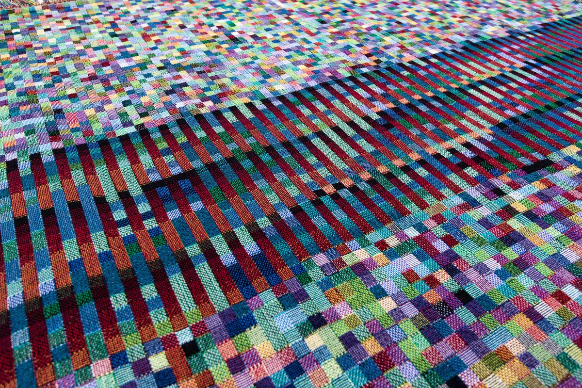 GlitchTextiles's tweet image. Blockchain Collection

Ethereum Blockchain Dark Throw - Detail

glitchtextiles.com/woven-throws/e…

#processing #blockchain #dataviz #cryptocurrency #ethereum #glitchtextiles #textiles #textiledesign #textileart #woven