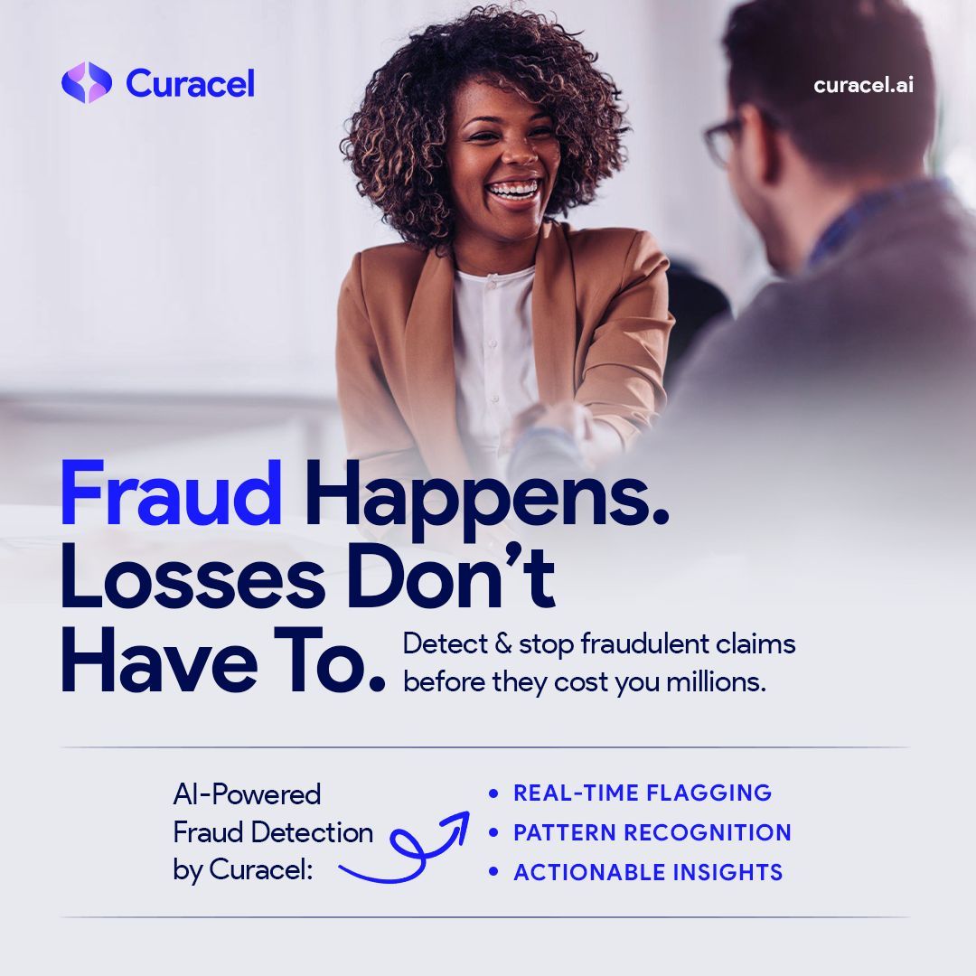 curacel's tweet image. Fraud happens. Losses don’t have to.

⚡ Detect early
🧠 Act fast
💰 Save millions

👉 curacel.co/contact-us

#FraudDetection #Curacel