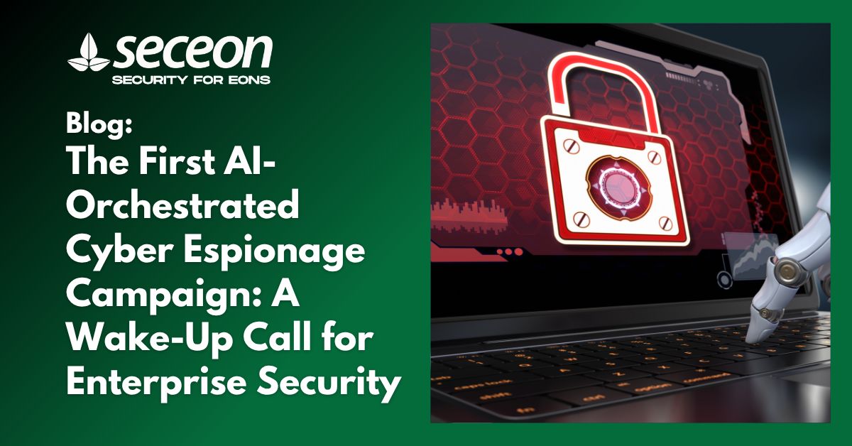 🔥 AI-Orchestrated Cyber Espionage Is Here A Wake-Up Call for Every Enterprise

A  newly publicly documented, large-scale AI-assisted cyber espionage  campaign has shaken the cybersecurity world proving that attackers

📘 Read the full blog: seceon.com/the-first-ai-o…
<a href="/Seceon_Inc/">Seceon Inc.</a>