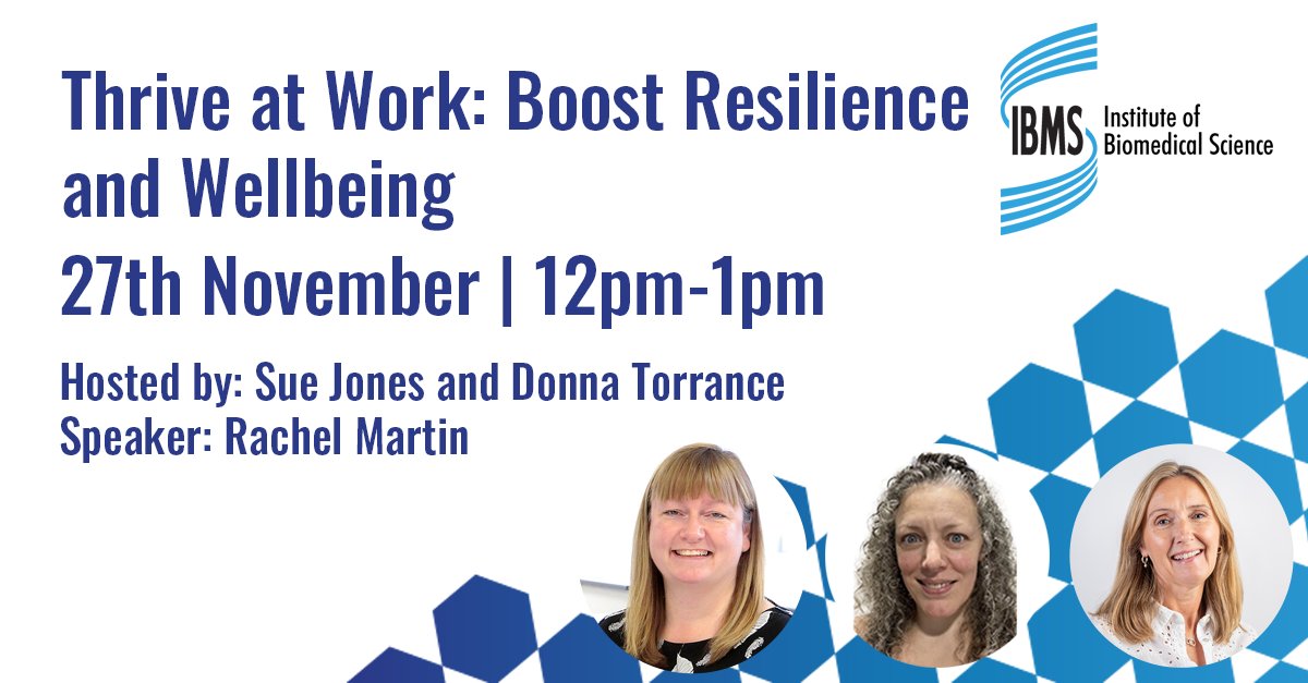 IBMScience's tweet image. Thrive at Work: Boost Resilience and Wellbeing will take place on the 27th November. The webinar will explore the building blocks of wellbeing and identify strategies to boost personal resilience. bit.ly/4obIPd1