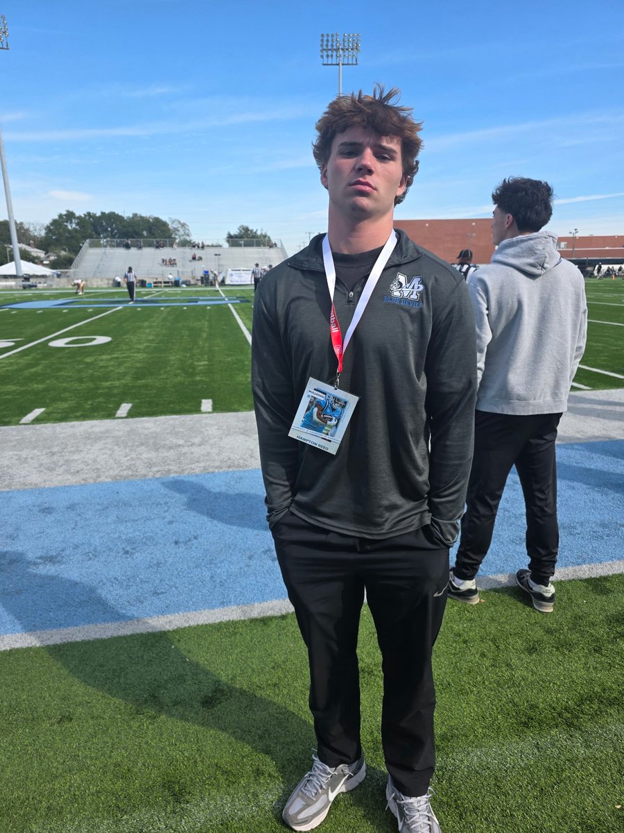 HamptonReed7's tweet image. Had great time this weekend at @CitadelFootball 

I appreciate the invite @EveretteSands !!!!
@MHSBlueDevilsFB