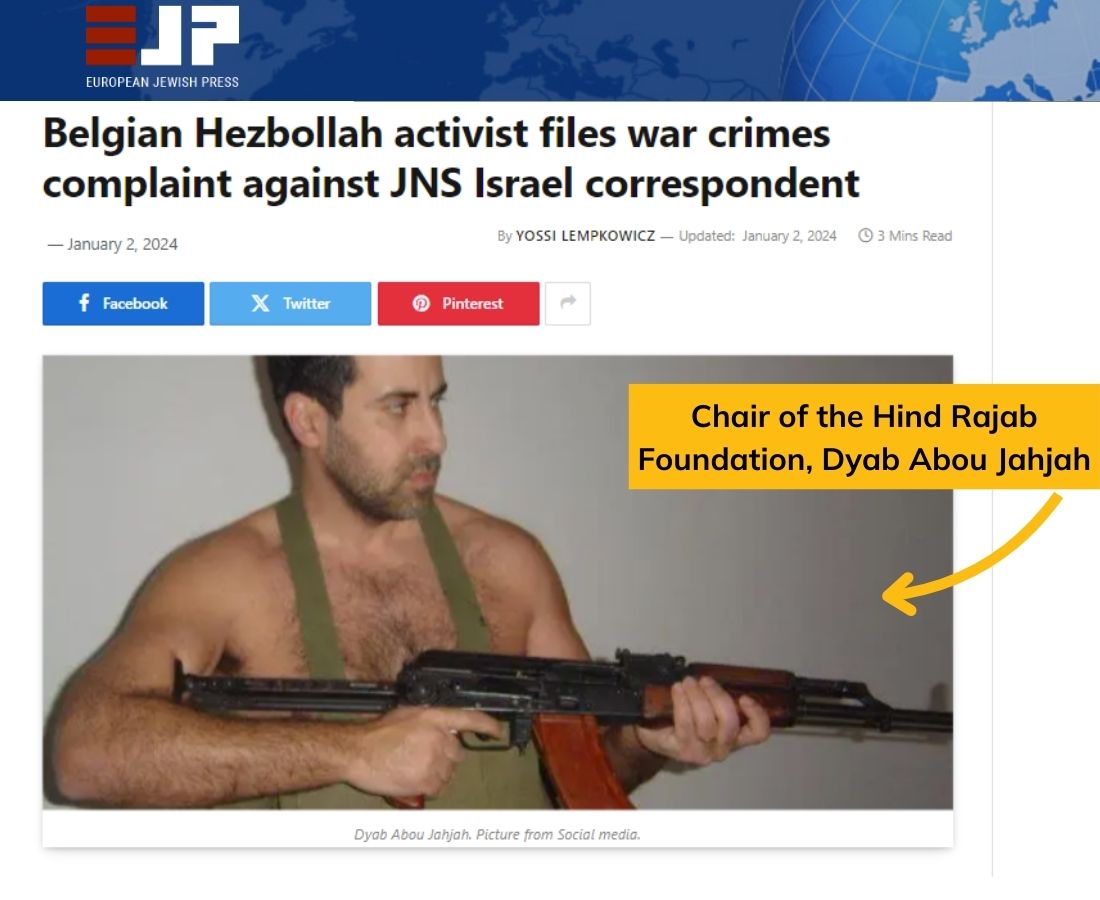 It’s worse than you thought.

Acc to Hezbollah-linked Hind Rajab Foundation (HRF), its leadership was invited by Europol to brief its officials - and members of law enforcement from European countries - in The Hague.

<a href="/EUinIsrael/">EU in Israel 🇪🇺🇮🇱</a> <a href="/Europol/">Europol</a> <a href="/gidonsaar/">Gideon Sa'ar | גדעון סער</a>

Is European law enforcement,