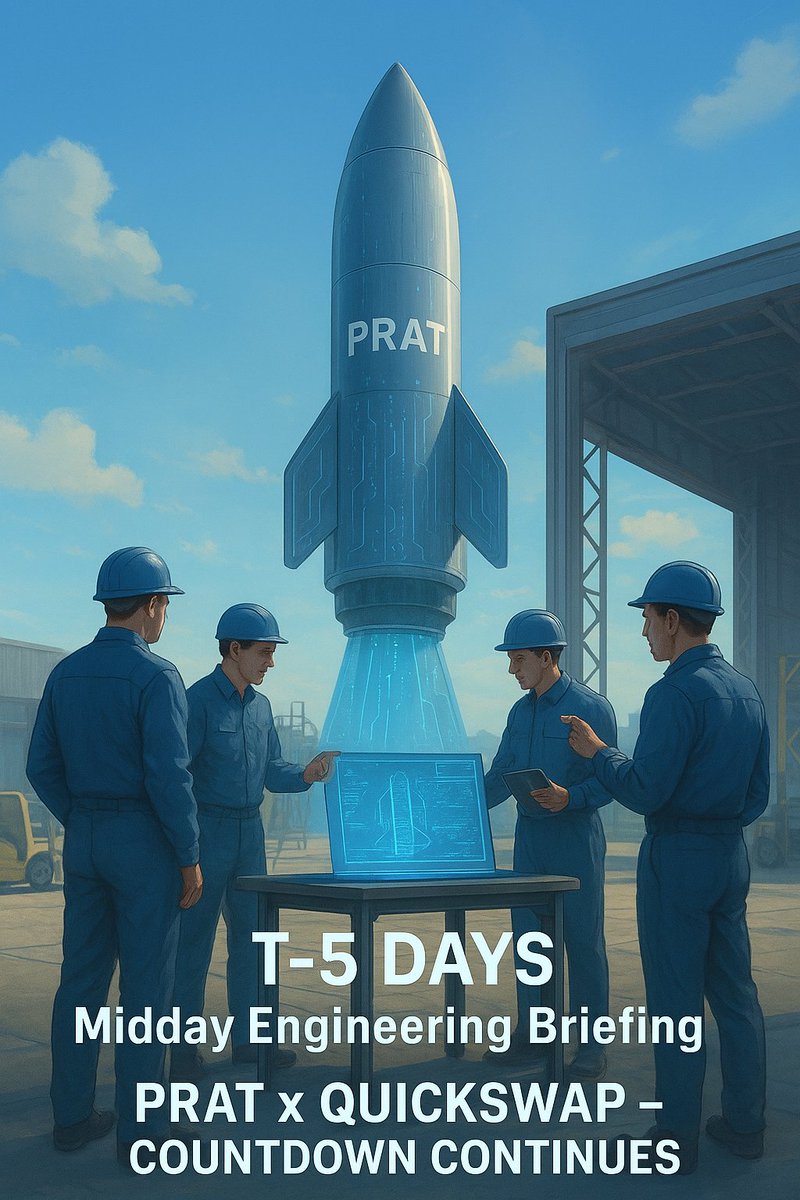 ProtedRat's tweet image. “5 days left before PRAT enters its new chapter.
What started as an idea is now only days away from launch.
Mainnet isn’t the end — it’s the beginning of something much bigger.”

#PRAT #MainnetCountdown #5DaysToGo #Web3