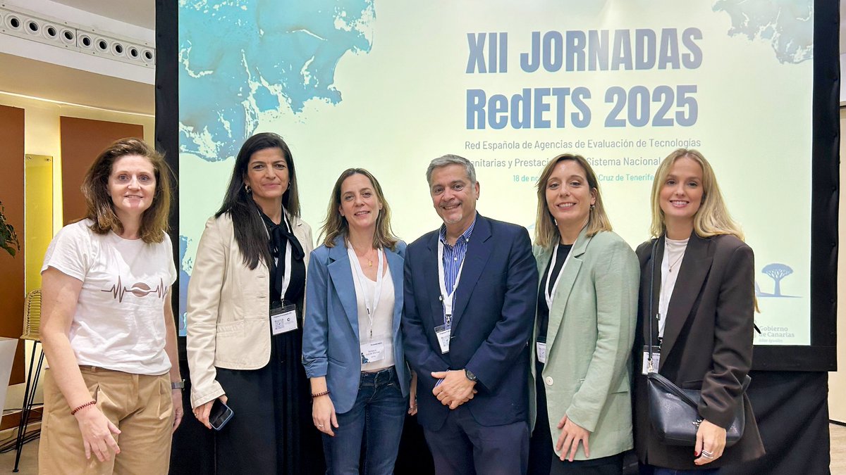 AETSA_'s tweet photo. ✨Agradecidos por la excelente XII Jornada #RedETS2025 y por las valiosas aportaciones compartidas. En @AETSA_ mantenemos el compromiso y la calidad en la evaluación de tecnologías sanitarias.

🔗https://t.co/cKdETaIqDC

@_SESCS_ @FProgresoysalud @RedETSA
🔬#investigación #ETS https://t.co/Ml6rxYq96g