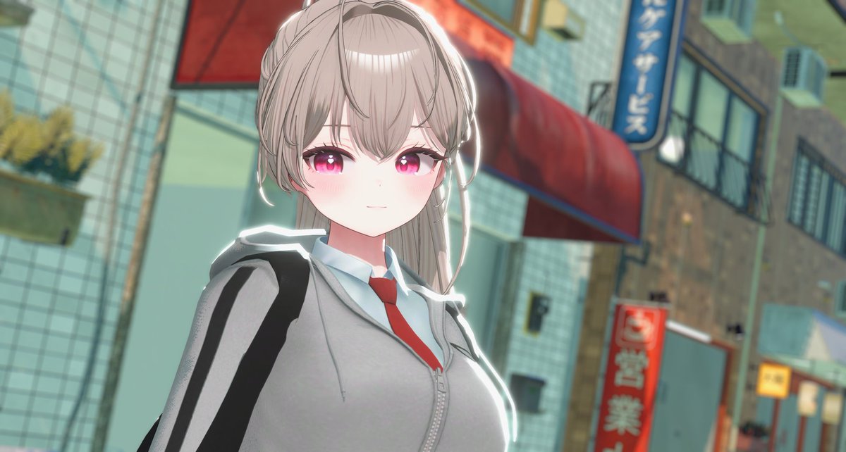 Binz_098's tweet image. 솜주먹 교복룩❤️
#솜주먹 #Warudo #MagicaCloth2 #NiloToon