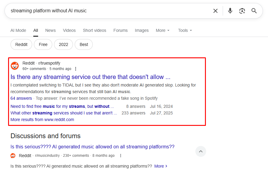Ldnbox's tweet image. Who&apos;s building the first music streaming platform without any AI-generated music?