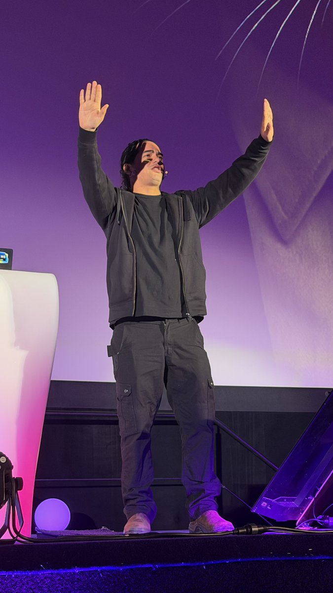 After the lunch break: <a href="/nirkaufman/">Nir kaufman</a> session “Not Just Code – Characters: The Art of Human-Oriented Programming.” Excited to learn how empathy and creativity shape the future of programming. #aiPolandConf