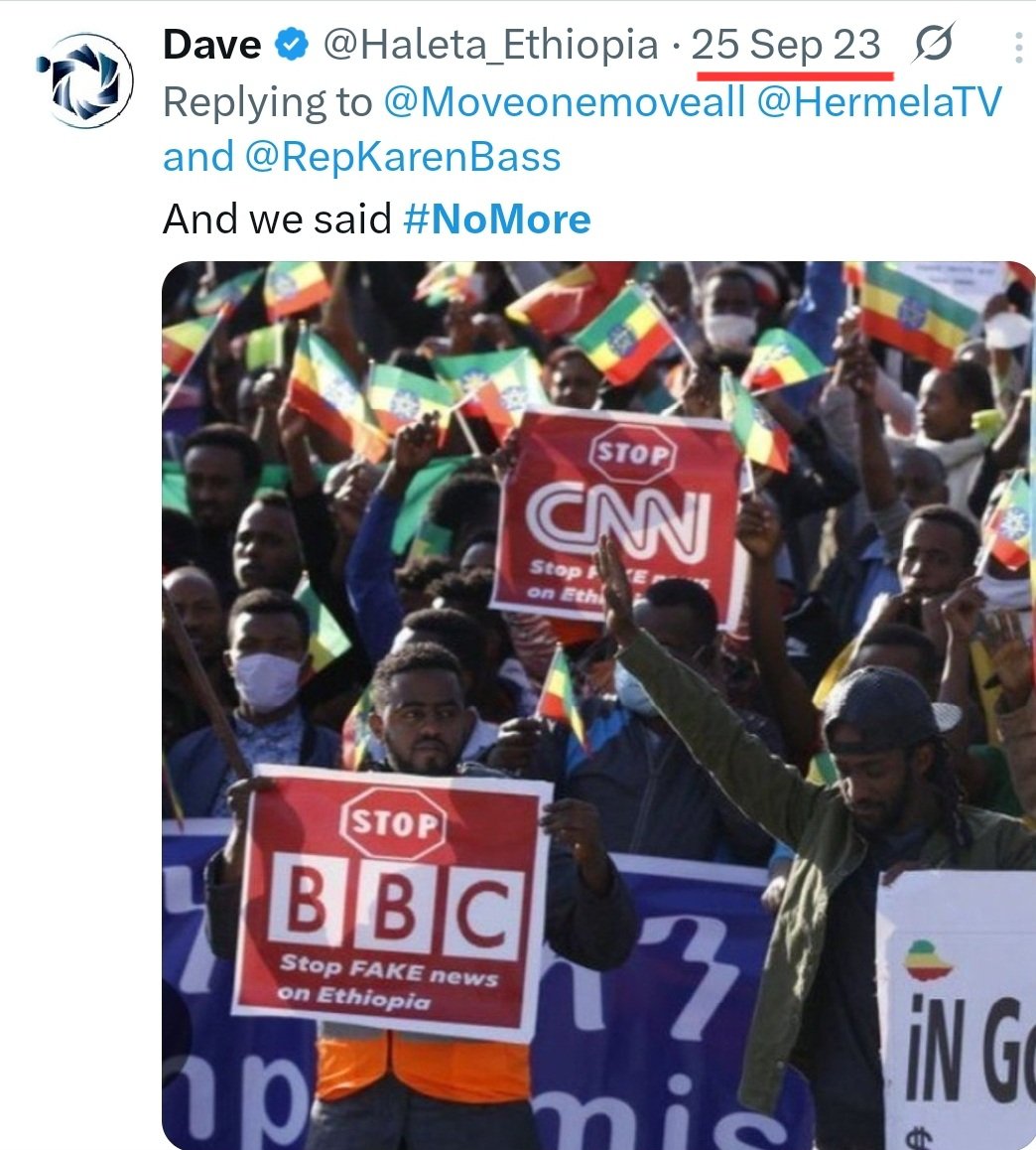🚨 Yet another wave of misinformation from BBC News distorting the narrative on #Ethiopia !!🇪🇹 Let's demand fair, factual reporting that honors the truth and the resilience of our people. #EthiopiaStrong #MediaAccountability