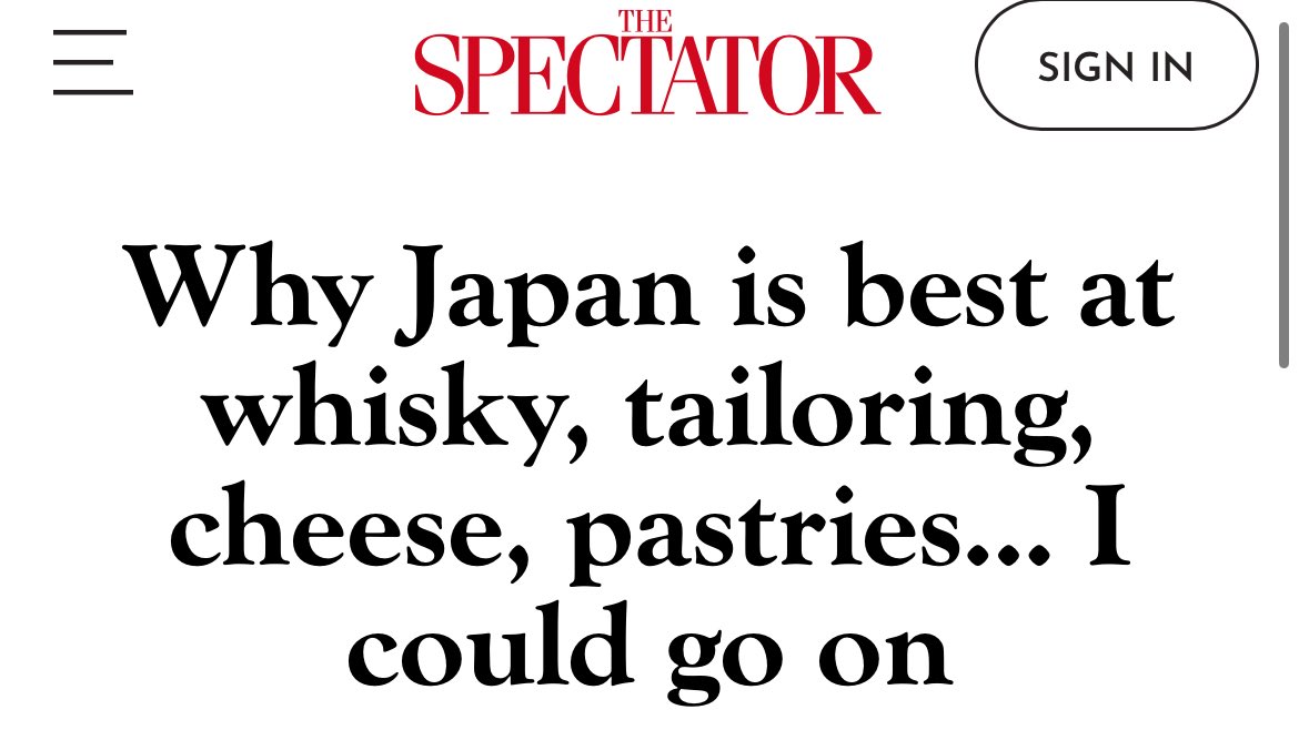 MsMelChen's tweet image. When the Japanese decide to master something, whether it’s cars, cameras, animation, knives, or yes, whiskey and craft cheese - they will perfect it into its final Platonic form. 

How do they do it? 

Obsession with kaizen (continuous improvement). And they will apply themselves…