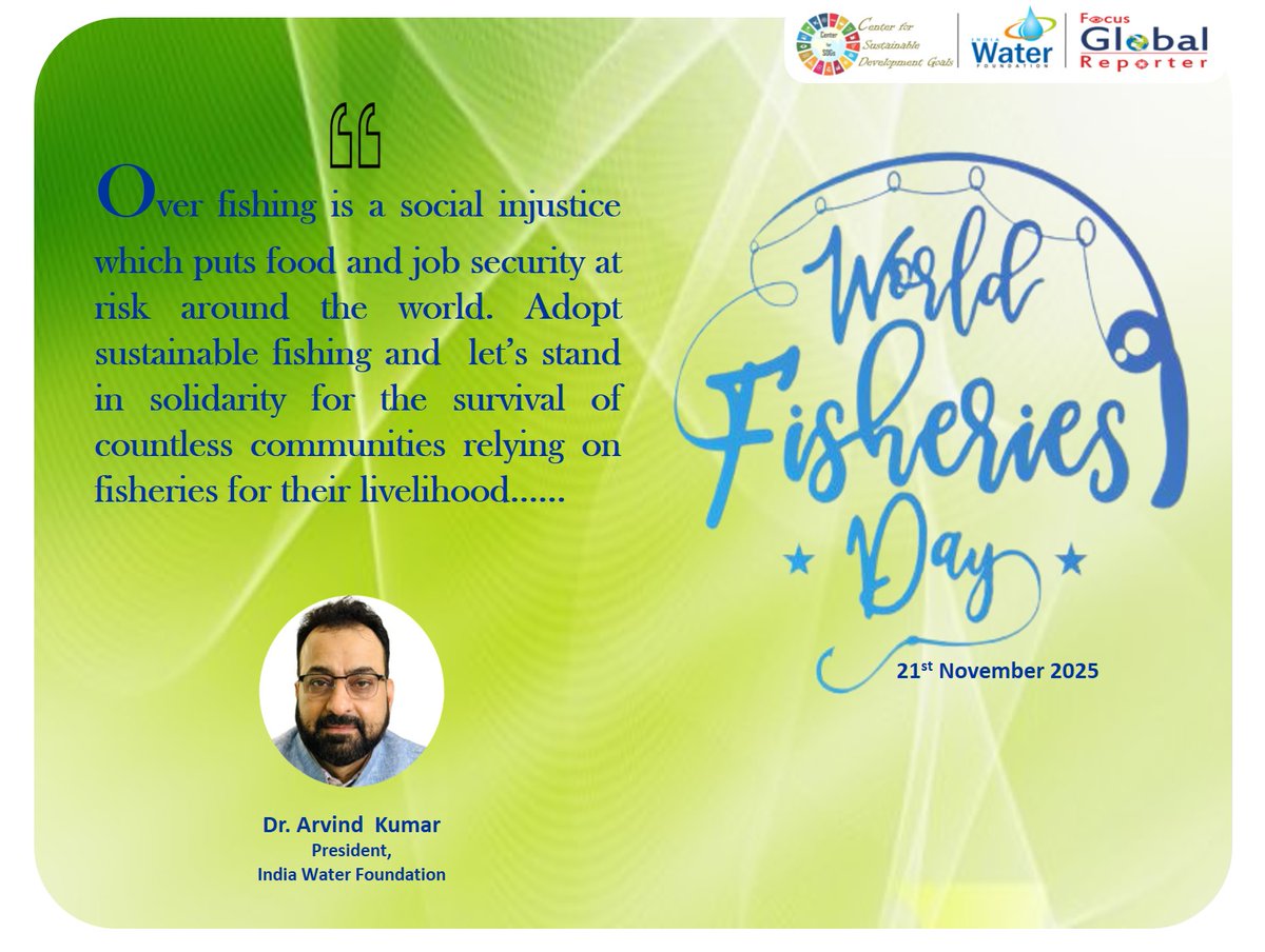 focusglobalrep1's tweet image. #worldfisheriesday2025 #SustainableFisheries #FisheriesInnovation #Aquaponics #GlobalGoals #GreenEconomy #aquaculture #PMGatiShakti @narendramodi @NITIAayog @Cop30noBrasil @FisheriesGoI @Dept_of_AHD @FAODG @FAOclimate @WFP @MOFPI_GOI