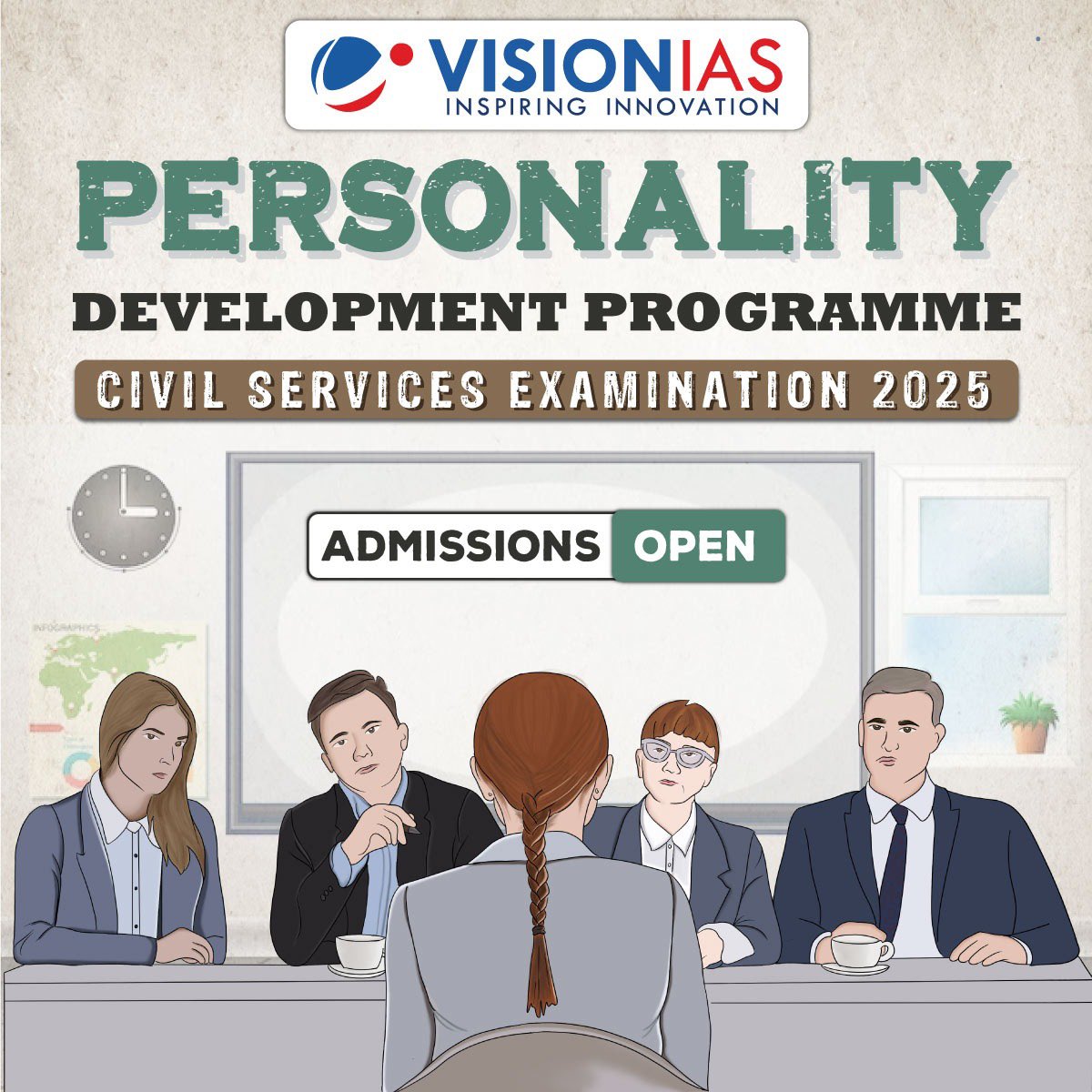 Vision_IAS's tweet image. UPSC Interview Questions: How to Handle Opinion, Situation, Current Affairs &amp;amp; DAF-Based Questions with Administrative Maturity

To read the full guide, visit the link: visionias.in/blog/interview…

#UPSCInterview #VisionIAS #UPSC2025 #PersonalityTest #UPSCPreparation #DAF
