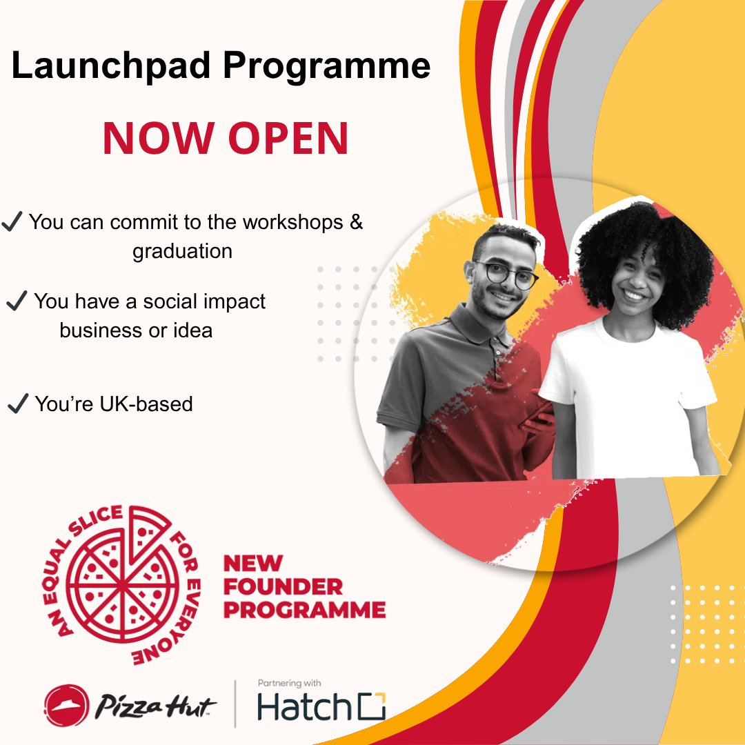 BexleyBE's tweet image. 🌟 Launchpad Programme for Social Impact Entrepreneurs

Ready to turn your business idea into action? Hatch Enterprise’s Launchpad programme supports aspiring entrepreneurs in building profitable, impactful businesses.