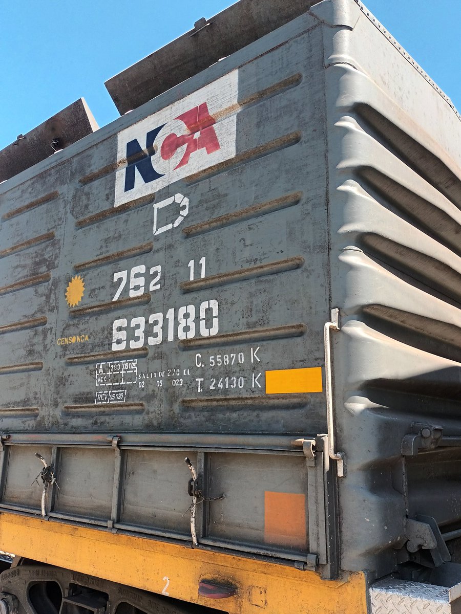 Cargando y Despachando #Trigo #wheat🌾🌾 hacia #PuertoTimbuesAGD #AGDTimbues 🏭
#NuevoCentralArgentino #NCA 🚂