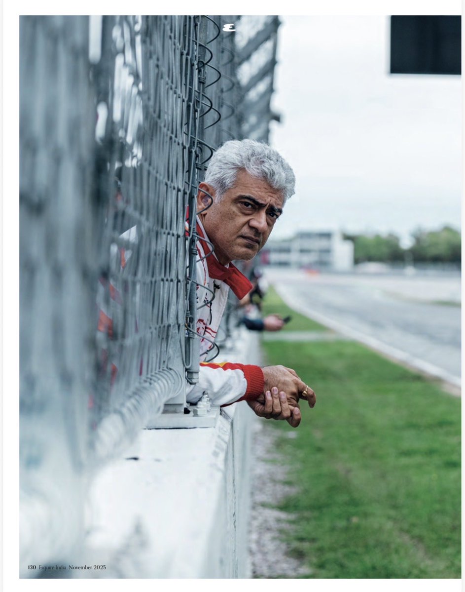 SureshChandraa's tweet image. .@esquire November Issue. Words by #RenukaKirpalani 
@Akracingoffl 
#AjithKumarRacing #RedAntRacing 
#AKR
#MotorsportIndia
#IndianMotorsport
#RaceModeOn
#RacingCommunity