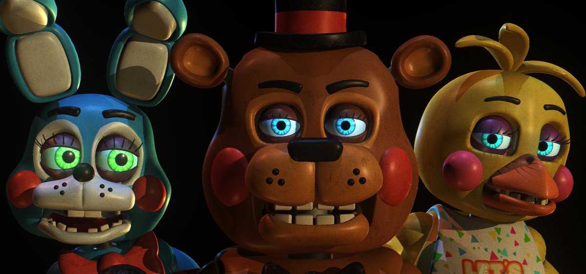 blinglasses's tweet image. #fnaf2movie #fnaf2 #fivenightsatfreddys
