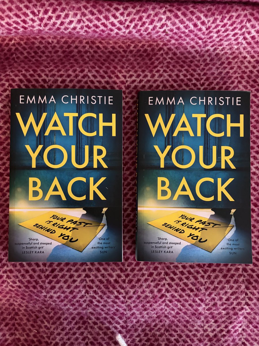 acottageofbooks's tweet image. I have two copies of Watch Your Back by Emma Christie to give away. UK only. To enter repost and follow me. Closes 23/11/2025 at 11.59pm.