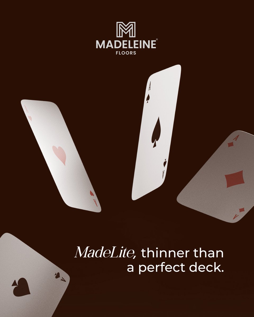 Madeleinefloors's tweet photo. A floor that’s lighter than you think and stronger than you’d believe.

The MadeLite 2.5mm SPC floor is sleek, resilient, and engineered for modern spaces that demand both style and simplicity. 

Because true innovation doesn’t add bulk, it removes it.

#MadeleineFloors #MadeLite https://t.co/b4bQjoYLA8