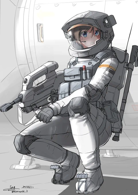 ランダム再掲 宇宙武装女子