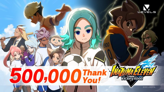 HinokamiES's tweet image. 💥ES OFICIAL💥

¡El videojuego de Inazuma Eleven Victory Road supera las 500.000 unidades vendidas en todo el mundo en una semana! ⚽️

¿Éxito en ventas o fracaso? 🤔