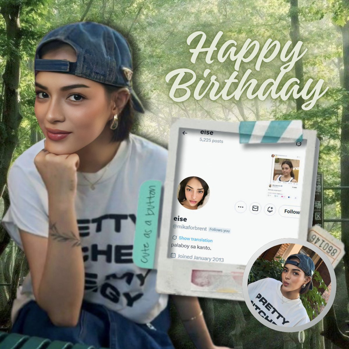 girlypopzofmb's tweet photo. Happy Birthday @mikaforbrent ! 🎉

It’s impossible to be around you and not feel brighter—your warmth is like sunshine, and your humor is the best medicine! Thank you for always making the tough days easy and the good days unforgettable.

Wishing you a birthday that is overflowing with joy, surrounded by people who love you, and filled with ridiculous laughter! Cheers to you! 🥂

BIRTHDAY NA NI NENE