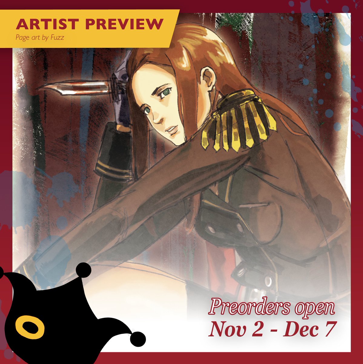 Our next page preview: a Lana illustration from the project lead, Fuzz!