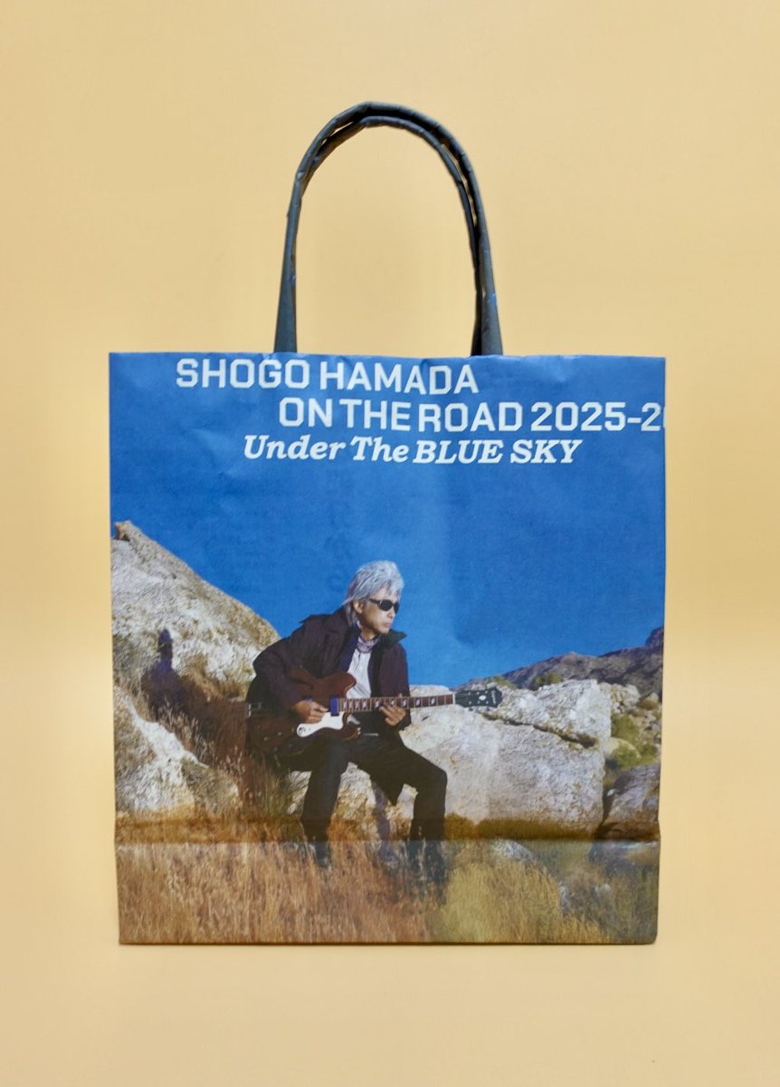 新聞バッグ🗞 SHOGO HAMADA ON THE ROAD 2025 Under The BLUE SKY 浜田