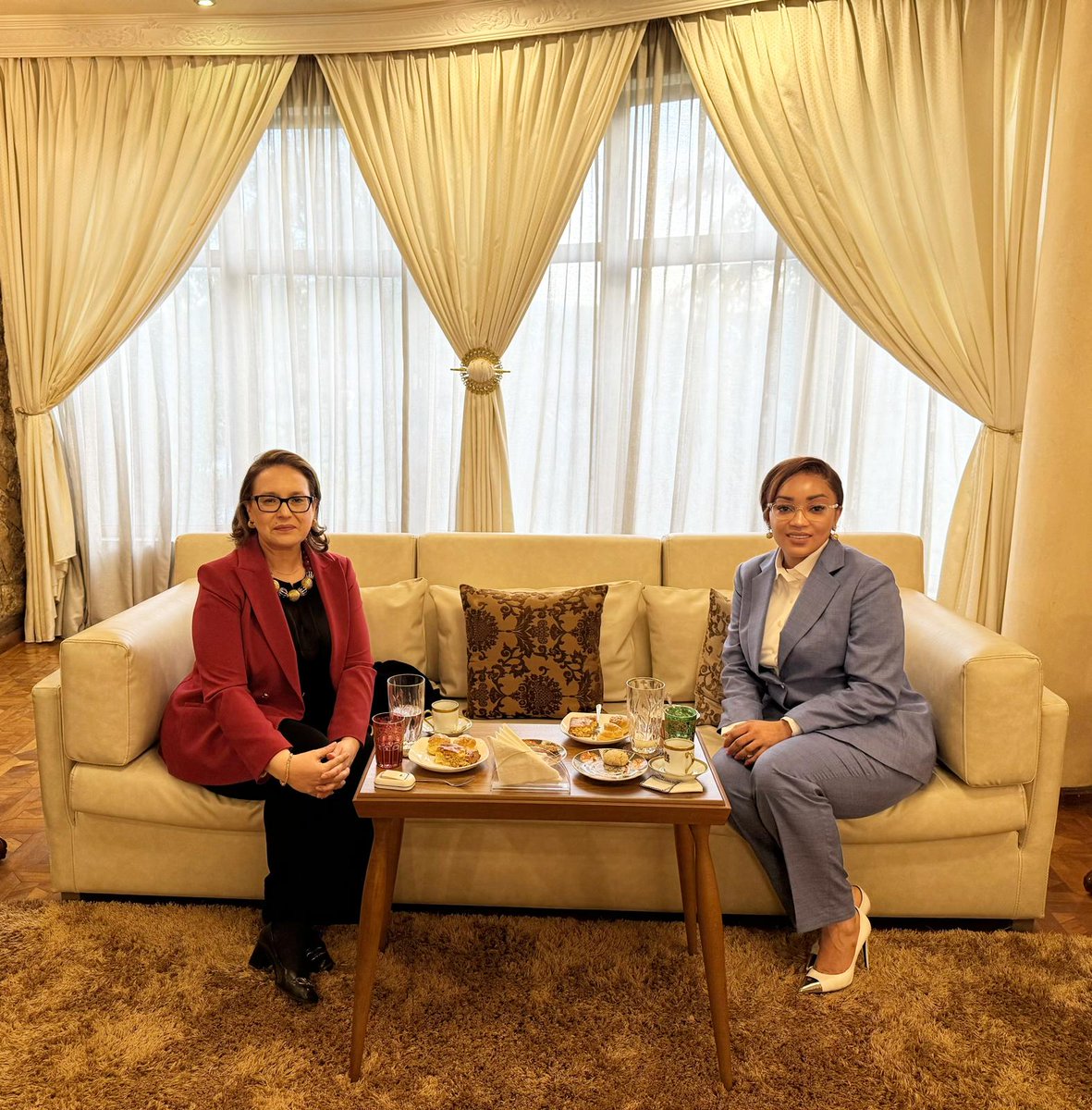 Danièle Sassou Nguesso tweet media