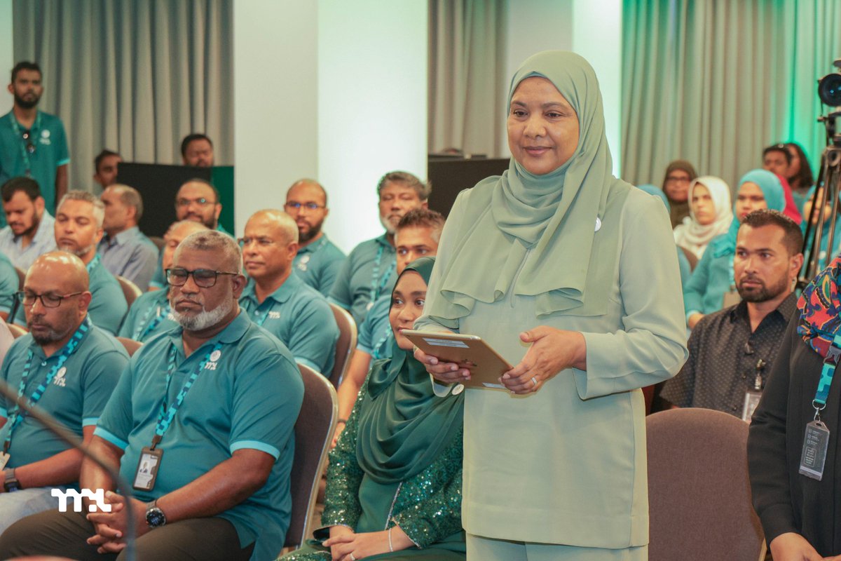 Portmv's tweet photo. We are proud to announce that the MPL website now includes a dedicated accessibility feature, enhancing ease of use for all visitors. Minister of Social and Family Development, Dr. Aishath Shiham, officially launched this new feature, marking a significant milestone in our ongoing efforts to strengthen digital inclusivity and ensure that our services remain accessible to every member of our community.

We extend our sincere  appreciation to the Blind & Visually Impaired Society of Maldives (BVISM) for their valuable support and collaboration in developing this enhancement.

#MPL
#MaldivesPortslimited
#FahiEkuEkeeGulhigen
#MPLHidhumathugaa
#portmv