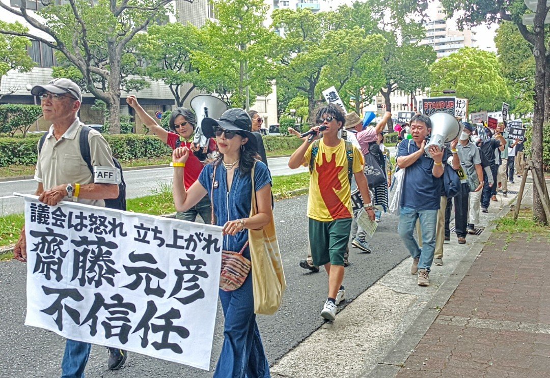 REBEL_THE_VIBES's tweet image. 斎藤元彦が失職すれば抗議即終了。
Ｘ即終了。

最後に斎藤元彦失職・祝賀パレードをやる。

それだけ‼️