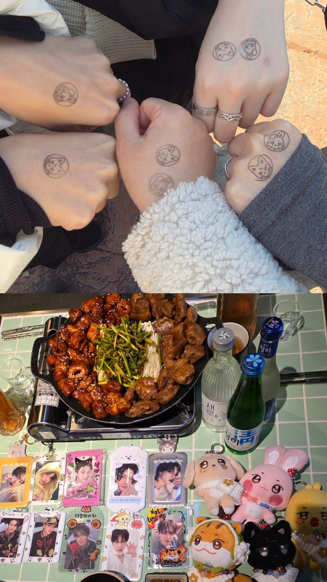 홍삼이+호떡이+밍티스+영부인 조합 빙글빙글 돌아가는 에이티니플러스편 롯월 데이트 완🖤

하루종일 에이티즈 얘기하면서 맛도리 뿌시기 너무 즐거워 ๑´ڡ`๑ 잼컨이 끊이질 않아 키키

시즌2 나오면 또 가기로 해🎡🎠