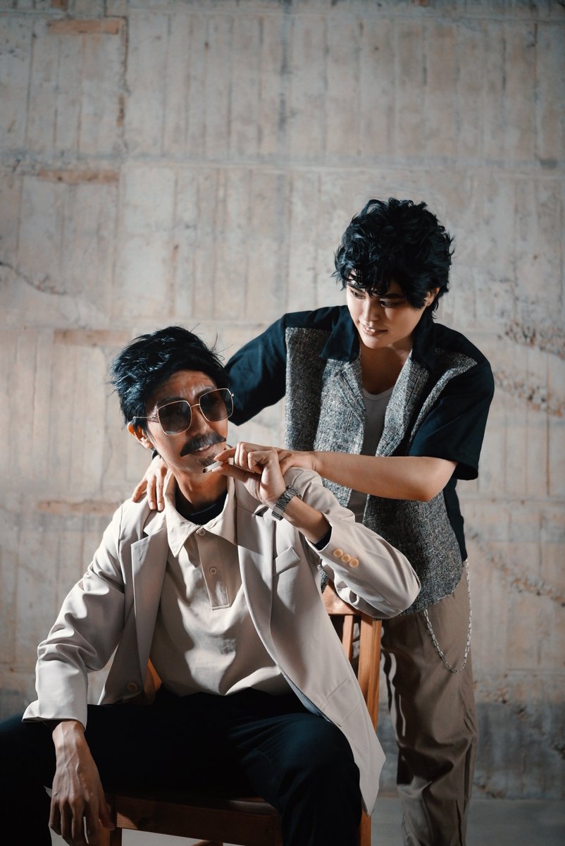 【Cosplay】

虎兄貴：じゅん
十二少：ハルマ
Photo：ORGAN

#浪花決戦1025 #浪花九龍城寨