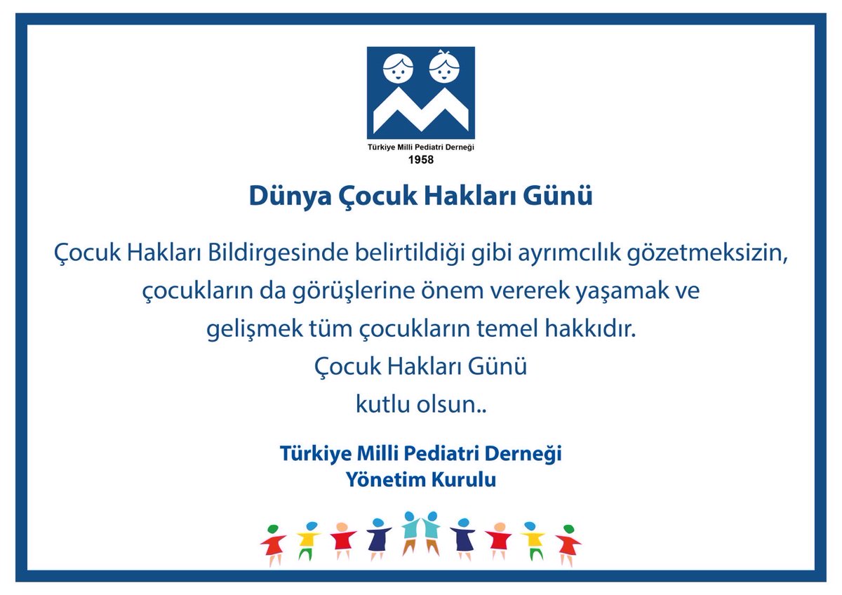 Türkiye Milli Pediatri Derneği (@millipediatri) on Twitter photo 