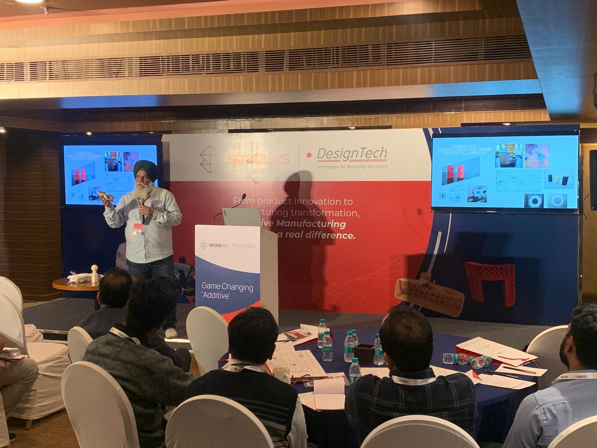 DesignTechSys's tweet image. Great success at Game Changing ‘Additive’ – Chandigarh!

Wonderful insights on innovation with Stratasys 3D printing — thanks to Dr. Rupinder Singh.
Grateful to all who joined. Thank you, Chandigarh!

#GameChangingAdditive #AdditiveMfg #3DPrinting #Chandigarh #DesignTech